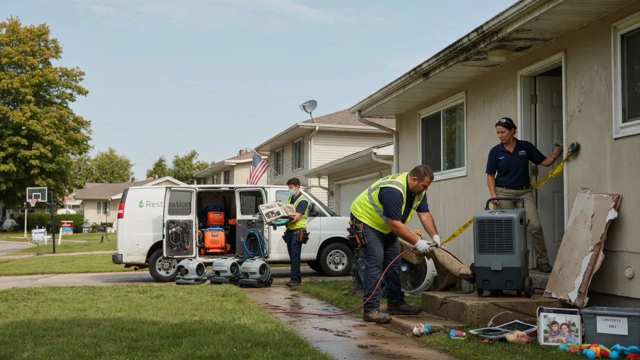 Water Damage Restoration in Jamestown, RI near me